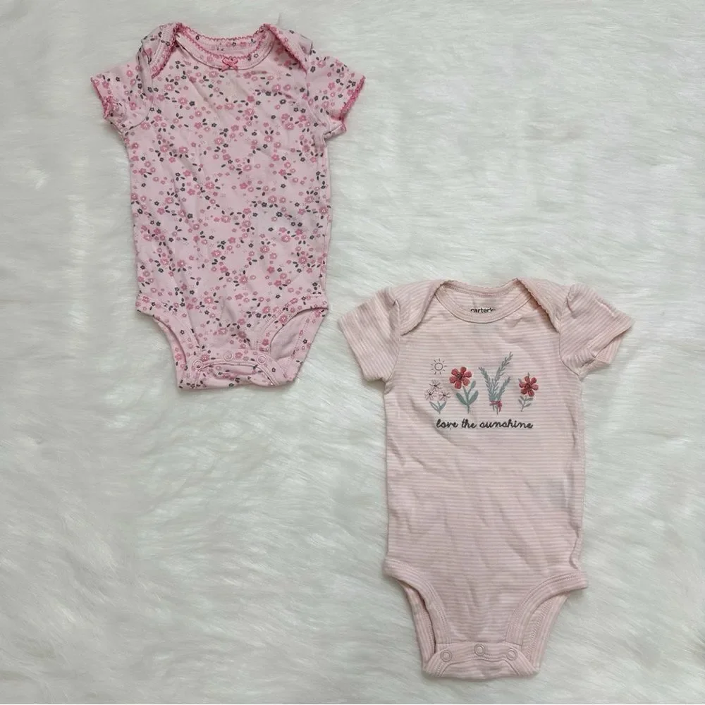 0-3 Months Baby Girl Summer Clothes LOT